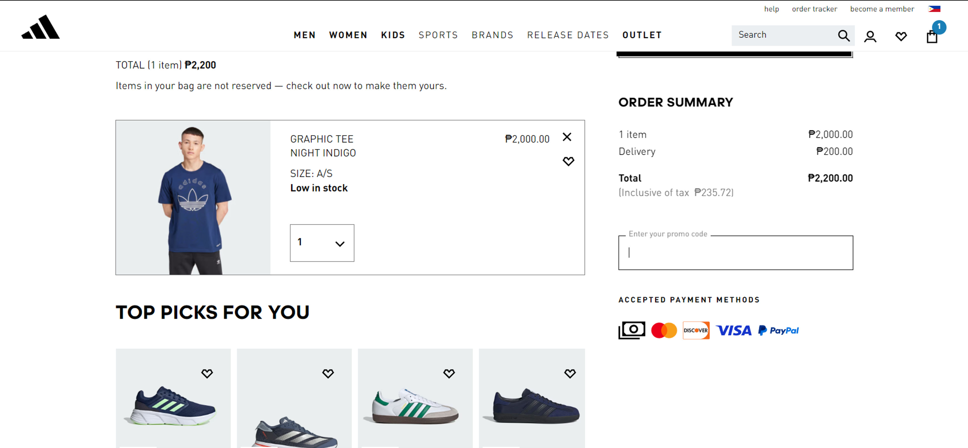 Paano gamitin ang kupon para sa Adidas
